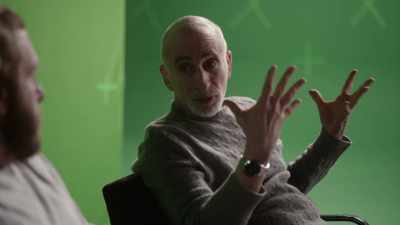But whatever it is out there,
whatever it is up there, - Stutz