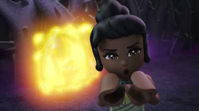 - But when we crush that doubt…
- [rumbles] - LEGO Disney Princess: The Castle Quest