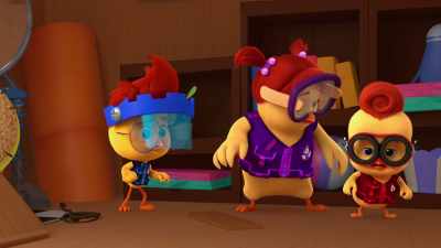 -But... where is it?
-[all gasp] - The Chicken Squad
