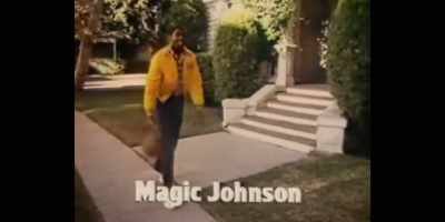 But white America was falling in love
with Magic Johnson. - They Call Me Magic