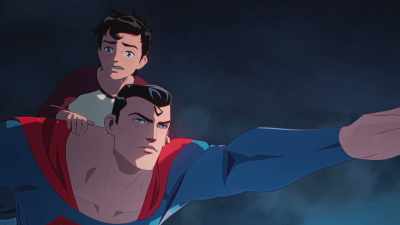 But why doesn't somebody
do something about this? - Batman and Superman: Battle of the Super Sons