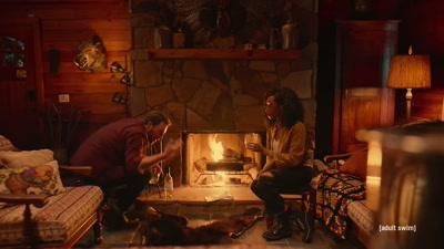 But wine makers keep using corks - Adult Swim Yule Log