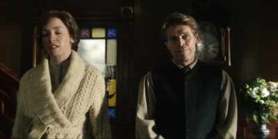 But with this lad by my side, no wolf would dare enter. - Togo
