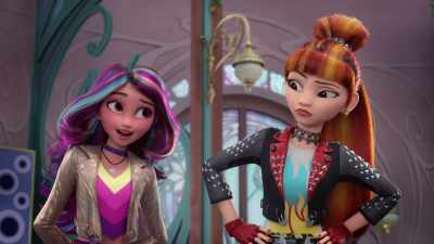 But she won't because you aren't
going to tell on us, right? - Unicorn Academy
