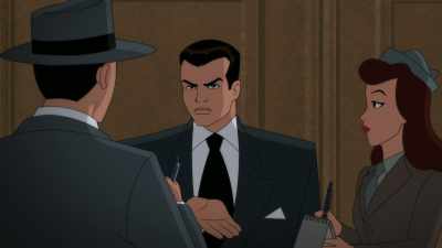 But worse, it turns out
his special taskforce - Batman: Caped Crusader