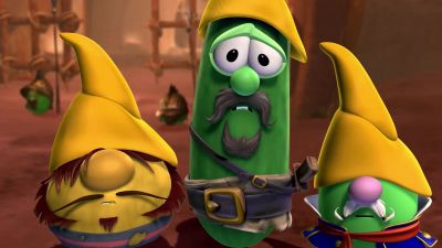 But they wouldn't let us in so I guess we're going home - Jonah: A VeggieTales Movie