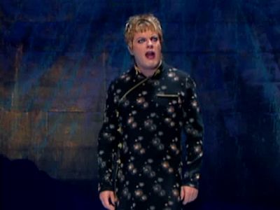But yeah shooting clay pigeons I think Yeah go for that - Eddie Izzard: Dress to Kill