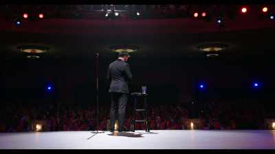 But... yeah, very happy to be here. - Ronny Chieng: Asian Comedian Destroys America!