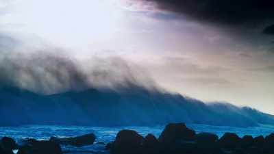 But this year, the waves are bigger
than anyone had anticipated. - Blue Planet II