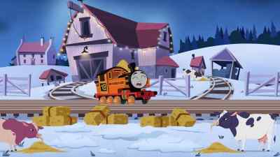 But before you can go to bed, - Thomas & Friends: The Christmas Letter Express