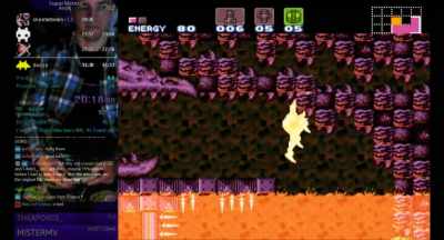 But if you can pull it off,
Samus can access an area - Running with Speed