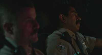 ♪ But if you close your eyes,
then you won't see ♪ - Super Troopers 2