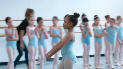 But if you focus a lot and concentrate, - On Pointe