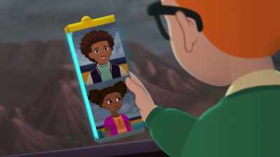 But if you put it behind you, - The Magic School Bus Rides Again: The Frizz Connection