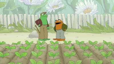 But you were right, Frog.Growing this garden was very hard work. - Frog and Toad