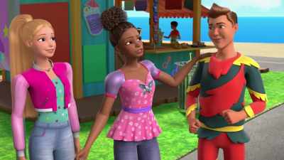 But if you think we're going on
a date after this, - Barbie: A Touch of Magic