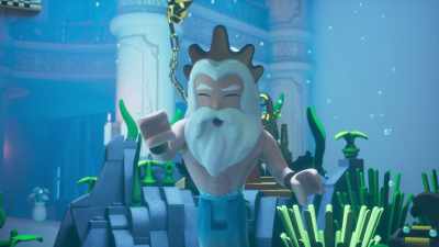 But if you win,
not only will you get my trident, - LEGO Disney Princess: The Castle Quest