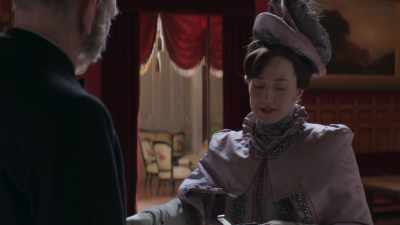 But you'll give her my card - The Gilded Age