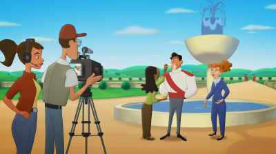 But, Your Majesty,
studies show - Curious George: Royal Monkey