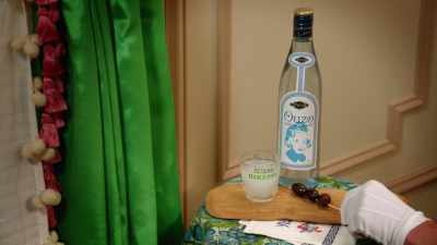 But if you're drinking
on an empty stomach, - At Home with Amy Sedaris