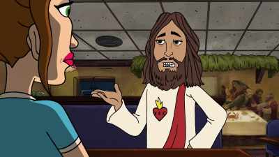 But if you're feeling guilty,
that's your own conscience. - Bless the Harts