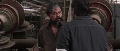 But, if you're forced to work under that
mongrel...how much will it sting?! - Vikram Vedha