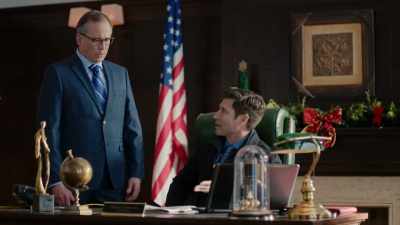 - But you're leaning in!
- "leaning in?" - Match Made in Mistletoe