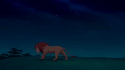 She's wrong I can't go backWhat would it prove anyway It won't change anythingYou can't change the pastYou said you'd always be there for meBut you're notAnd it's because of meIt's my faultIt's my fault - The Lion King