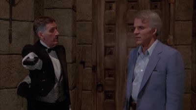 But you're welcome to wait in the den - The Man with Two Brains