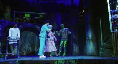 ♪ But, you're what a disappointment ♪ - The Toxic Avenger: The Musical