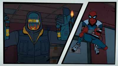 [Butane] I don't need an apology. [yells] - Your Friendly Neighborhood Spider-Man