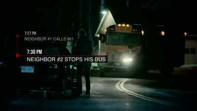 Butch Atwood, a bus driver,
pulls up who is also a neighbor - The Disappearance of Maura Murray