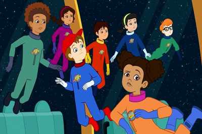 -[button beeps]
-[monitor beeping] - The Magic School Bus Rides Again