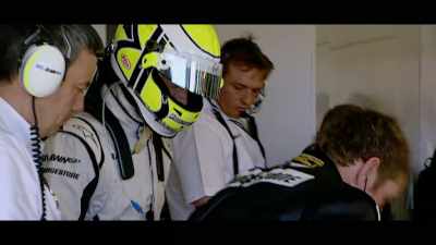 [Button laughs] - Brawn: The Impossible Formula 1 Story