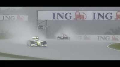 [Button]
The red flag means the race has stopped, - Brawn: The Impossible Formula 1 Story
