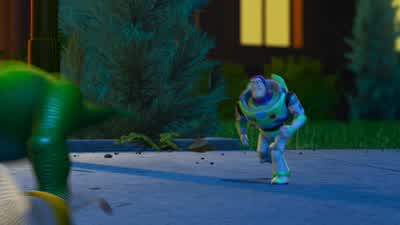 Buzz are you comingNo I have a lot of catching up to do with my dadGood throw son That's my boy Go long BuzzyOh you're a great dad Yippee Farewell - Toy Story 2