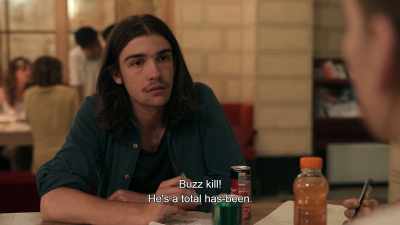- Buzz kill! He's a total has-been. 
- He made some good stuff, right? - Irma Vep