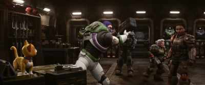 Buzz, the probability
of surviving
a frontal attack is 38.2%. - Lightyear