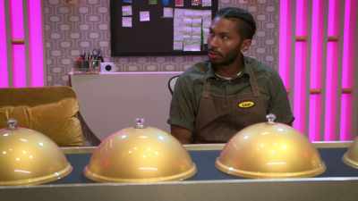 -(buzzer blaring)
-CHEFFY: True, Leon, - Secret Chef