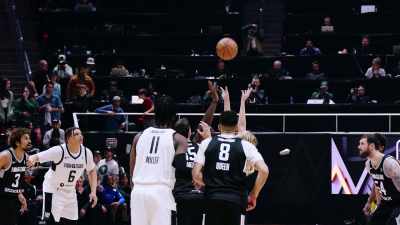 [buzzer blaring] - Destination NBA: A G League Odyssey