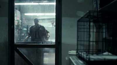 [BUZZER RINGS
AND DOGS BARKING] - The Night Of