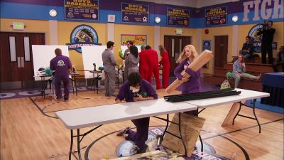 - ( buzzer sounds ) - Liv and Maddie