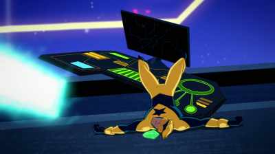 (BUZZING) - Justice League Action