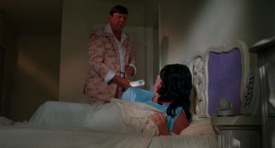 Buzzing stops Get up Francine you big oaf - Polyester