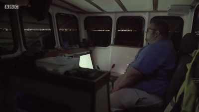 By 1.00am,
Pete's decided it's not his night. - Cornwall: This Fishing Life