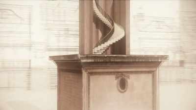 By adding a hinged lid
to the urn at the top - Searching for Secrets
