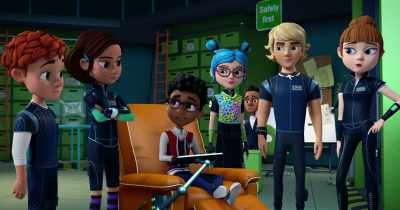 By combining the two,
we could triangulate - Spy Kids: Mission Critical