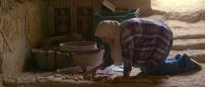 By comparing the size of bones, - Secrets of the Saqqara Tomb