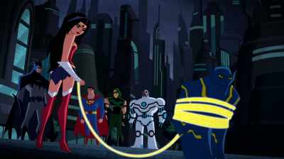 By my count, there are at least
three more Djinn to capture. - Justice League Action