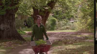 By day, medium Chloe Angel
is a gardener. - My Life Is Murder